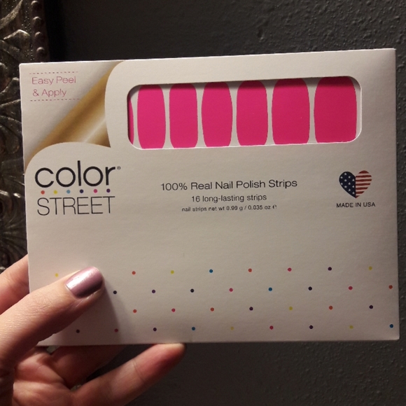 Color Street Makeup 224 Nevada Neon Color Street Nails Hot Pink New Poshmark